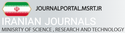 MSRT Journals: Journals Accredited by the Iranian Ministry of Science
